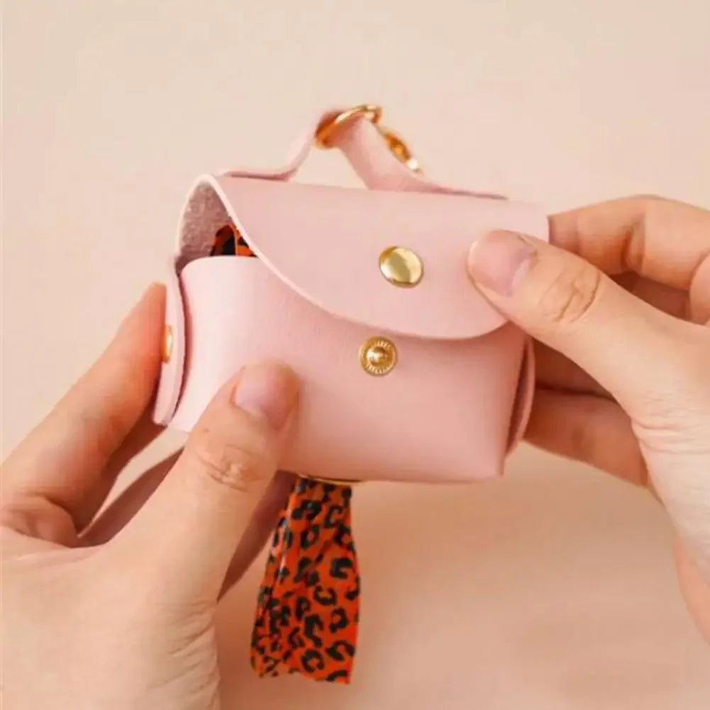 Nehvik-Eco Faux Leather Dispenser Pouch