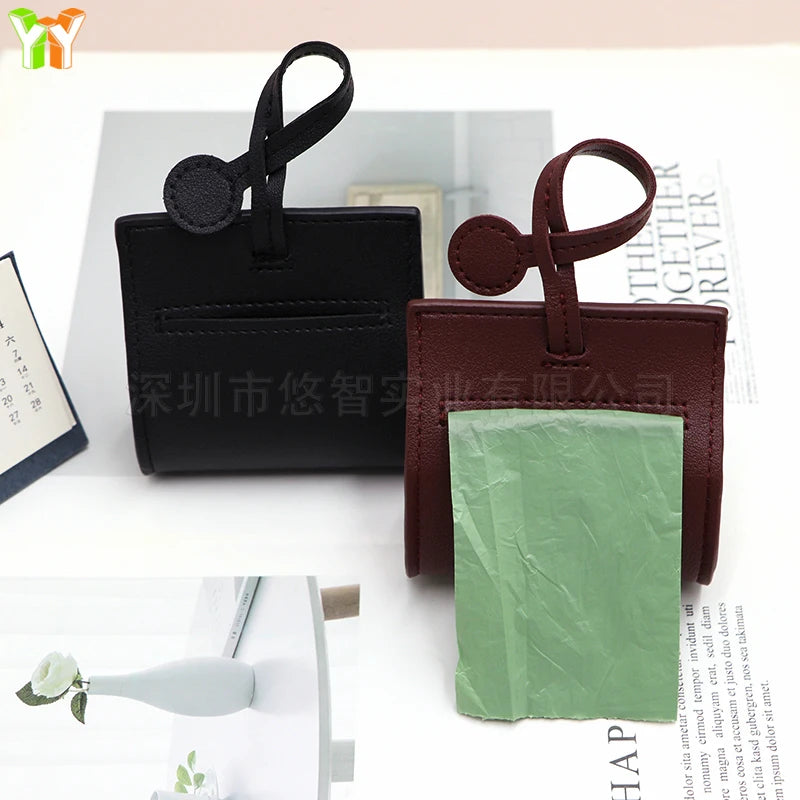 Nehvik-Eco Faux Leather Dispenser Pouch