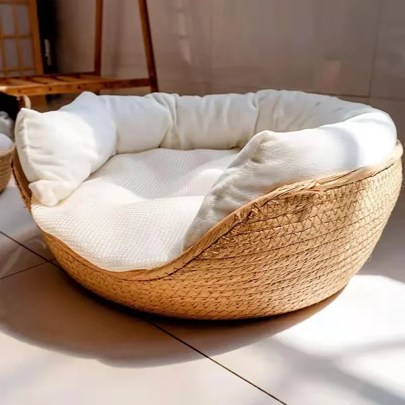 Nehvik-Eco Heritage Woven Pet Lounger
