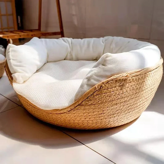 Nehvik-Eco Heritage Woven Pet Lounger