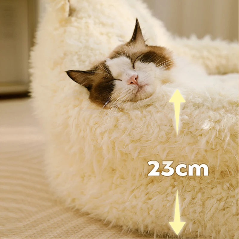 Nehvik-Eco Luxe Calming Pet Bed Alpaca