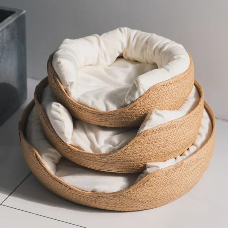 Nehvik-Eco Heritage Woven Pet Lounger