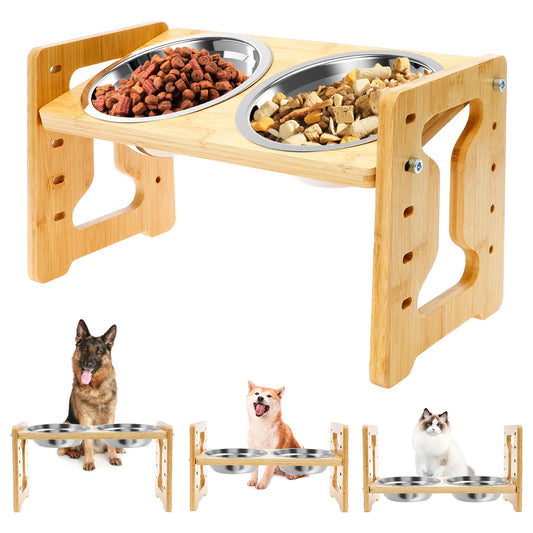 Nehvik-Eco Adjustable Feeder Duo