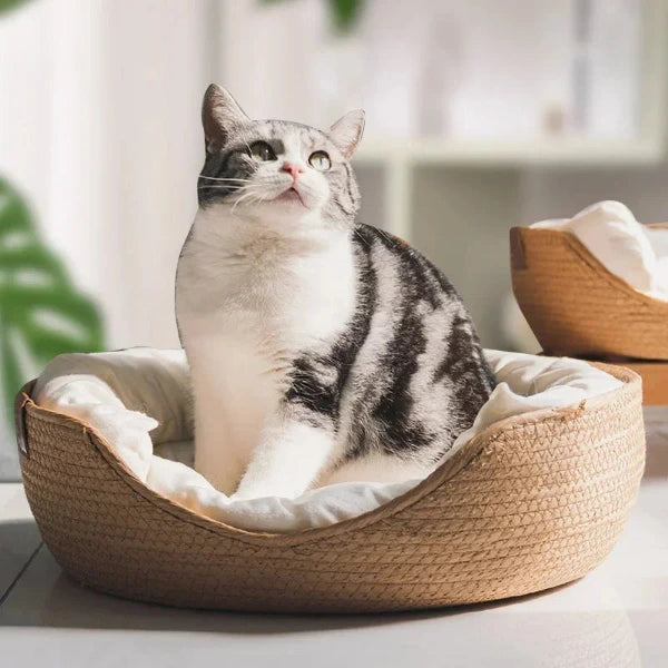 Nehvik-Eco Heritage Woven Pet Lounger