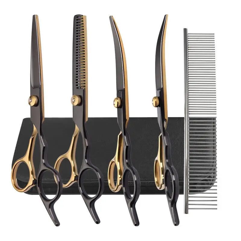 Nehvik-Eco Lux Pet Grooming Scissors Kit